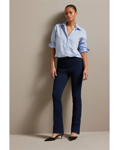 Леггинсы клеш из джинсового джерси, синий Next