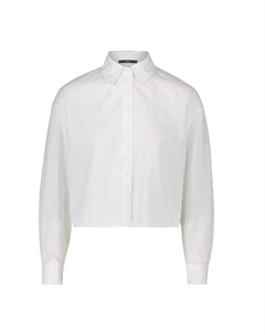 Блуза Bluse mit Strasssteinen, цвет WhiteSilver Zero