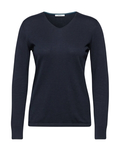 Базовый свитер Sweater, темно-синий Cecil