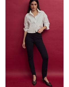 Леггинсы Ponte со стременами, черный Next