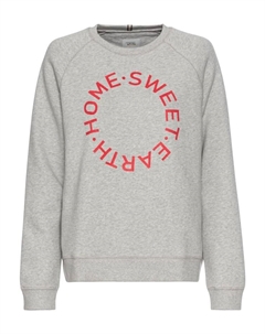 Толстовка Sweatshirt mit Print, серый Camel active