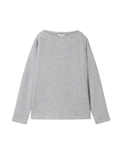 Свитер Sweatshirt, пятнистый серый Tom tailor