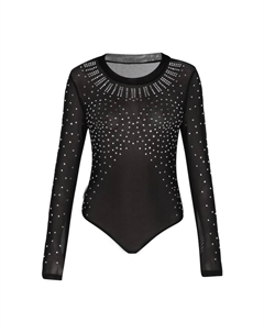 Боди Bodysuit, черный Faina