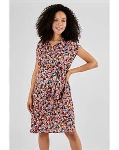 Платье рубашка для беременных с галстуком, мультиколор Jojo maman bébé