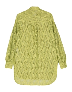 Кружевная рубашка, зеленый Ermanno scervino