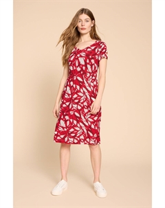 Платье Tallie Ecovero из джерси, красный White stuff