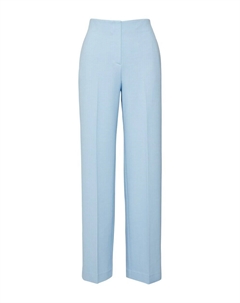 Брюки Regular Pleated Pants, светло-синий Comma,