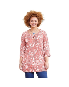 Женская распашная туника больших размеров Katerinas Liz&me, цвет Sweet Coral Etched Catherine's