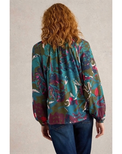 Имоджен топ, зеленый White stuff