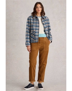 Брюки из витого шнура, коричневый White stuff