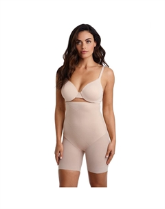Женское корректирующее белье Extra-Firm Control Inside Magic Tummy Tuck High Waist Thigh Slimmer 7609, цвет Warm Beige Naomi & nicole
