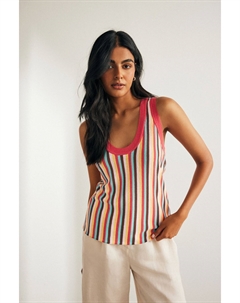 Жилет из льняной смеси, розовый Next