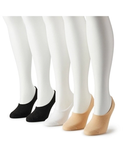 Женские носки, 5 пар нейтральных носков с подкладкой, цвет Neutral Sonoma goods for life