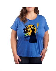 Плюс футболка с рисунком «Тапочки из страны Оз», цвет Heather Royal Blue Licensed character