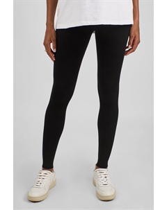 Леггинсы для беременных из трикотажной ткани в рубчик, черный Jojo maman bébé