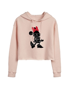 Укороченное худи Disney's Minnie Mouse Junior для детей, розовый Licensed character