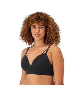 Бесшовный бюстгальтер с сердечком M DM2330, черный Maidenform