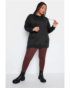 Толстовка с капюшоном, черный Yours curve