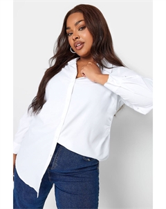 Рубашка с песочными часами, белый Yours curve