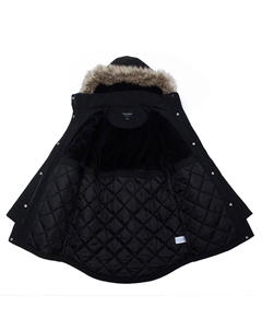 Женская парка на подкладке из искусственного меха с капюшоном, цвет Khaki Rokka&rolla