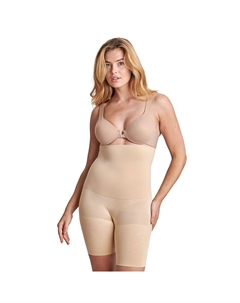 Плюс размер RED HOT от SPANX Сверхтвердые узкие брюки с завышенной талией до середины бедра FS4015, цвет Naked Red hot by spanx