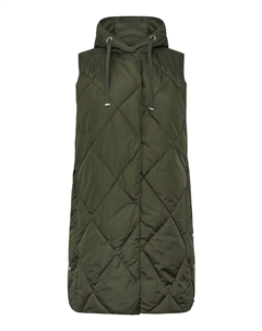 Легкий жилет миди, зеленый Yours curve