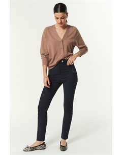 Узкие брюки с молнией, синий Next