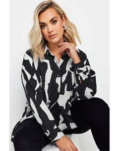 Рубашка оверсайз, черный Yours curve