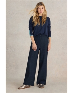 Широкие брюки Una tweedy, синий White stuff