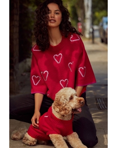 Вязаный рождественский джемпер, красный Next