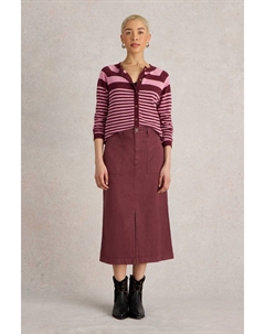 Юбка миди Maren, фиолетовый White stuff