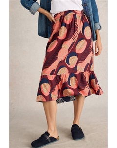 Двусторонняя юбка Ava, фиолетовый White stuff