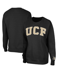 Женский черный пуловер с логотипом UCF Knights Campanile, цвет Ucf Black Colosseum
