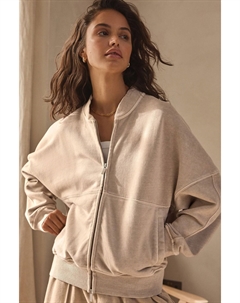 Куртка бомбер для отдыха, экрю Next