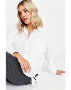 Рубашка с завязками, белый Yours curve