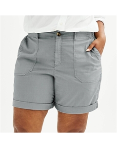 Шорты-бермуды больших размеров Utility, цвет Steel Beam Sonoma goods for life