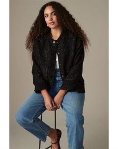 Куртка бомбер с пайетками, черный Next