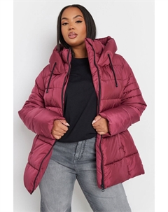 Короткое пальто свободного покроя, красный Yours curve