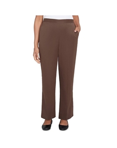 Женские короткие брюки с карманами по боковому шву, цвет Chocolate Alfred dunner