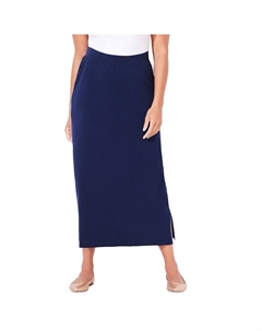 Женская макси-юбка Suprema больших размеров, темно-синий Catherine's