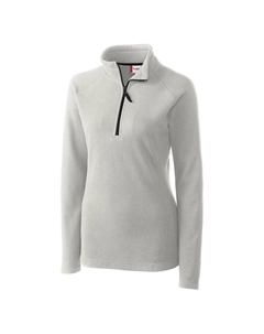 Женский флисовый пуловер с полумолнией Summit Performance, цвет Silver Clique