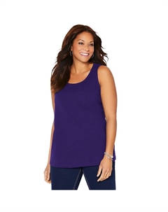 Женская майка Suprema больших размеров, цвет Deep Grape Catherine's