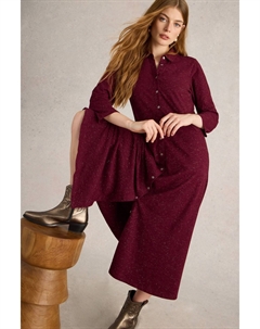 Платье из блестящего джерси Rua, фиолетовый White stuff