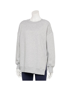 Топ-туника Adaptive Crewneck для юниоров, цвет Grey Fox Heather So