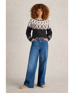 Моно джемпер fairlise, черный White stuff