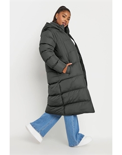 2 в 1 утепленное пуховое пальто, серый Yours curve