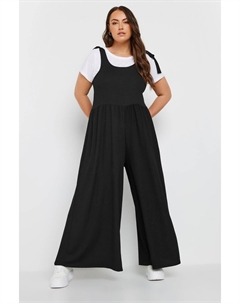 Комбинезон из текстурированного джерси, черный Yours curve