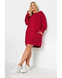 Платье толстовка, красный Yours curve