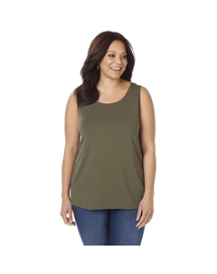 Женская майка Caterinas размера плюс Petite Suprema, цвет Grape Leaf Catherine's