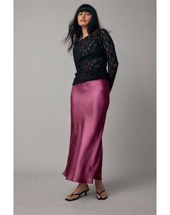 Атласная юбка миди, красный Next